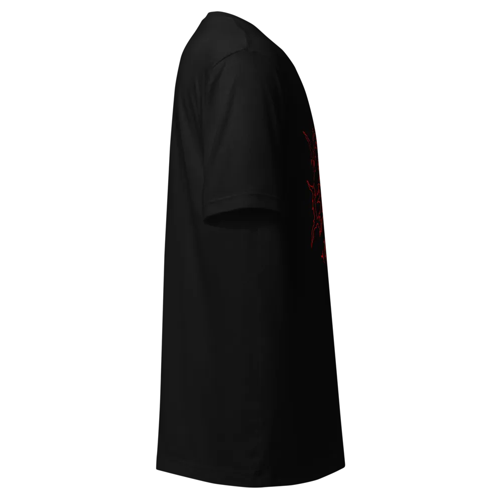 RED LIGHTING VENOM LEGION Unisex Staple T-Shirt thumbnail 4