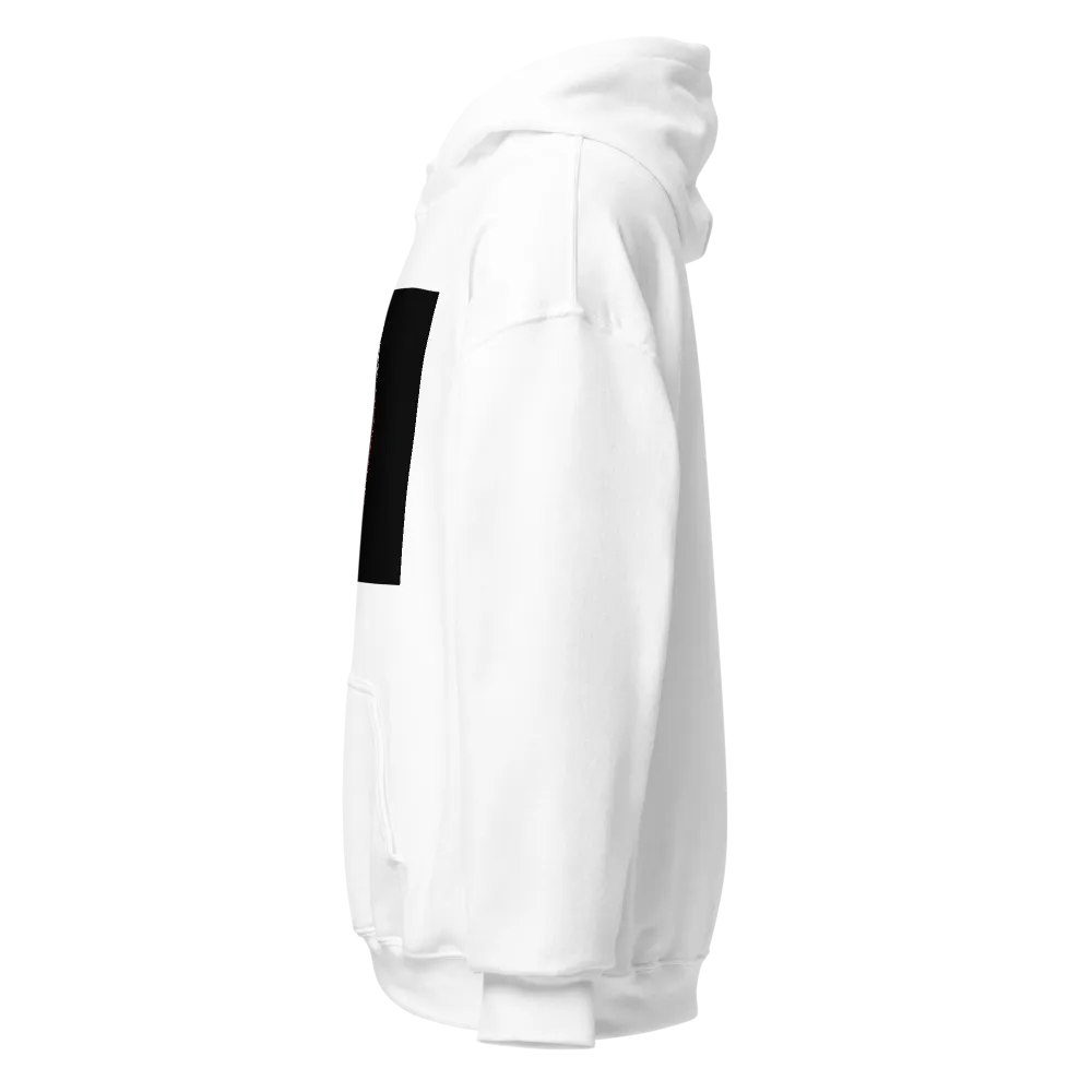 White printed hoodie stylish and for mens wears pr thumbnail 3