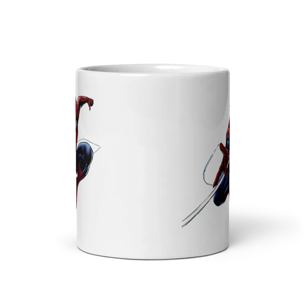 Spider-Man Mid-Air Action Ceramic Mug thumbnail 2