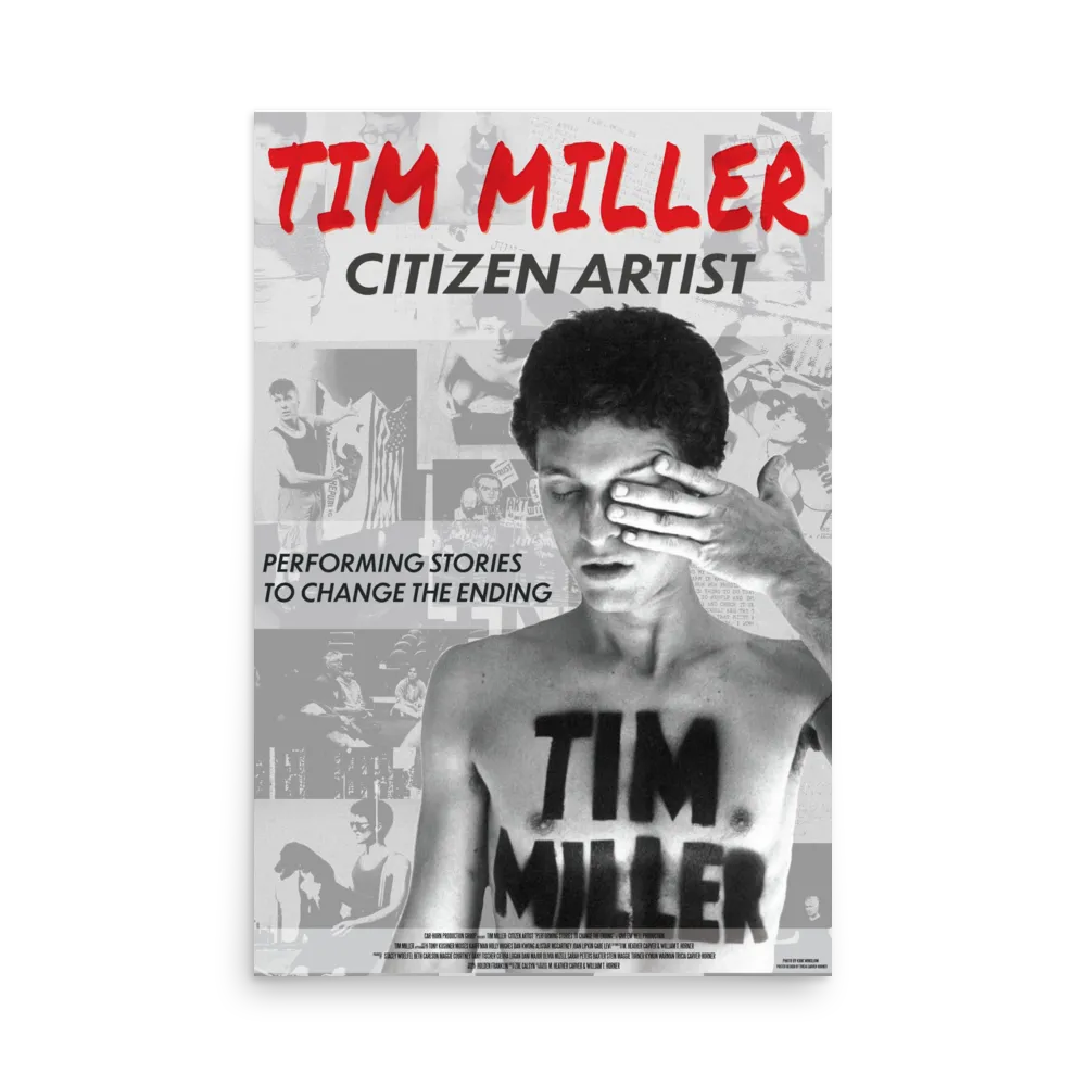 Tim Miller: Citizen Artist Poster thumbnail 2