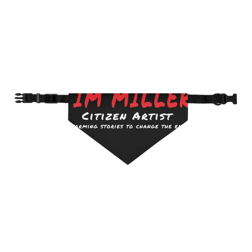 Tim Miller: Citizen Artist Pet Bandana thumbnail 2