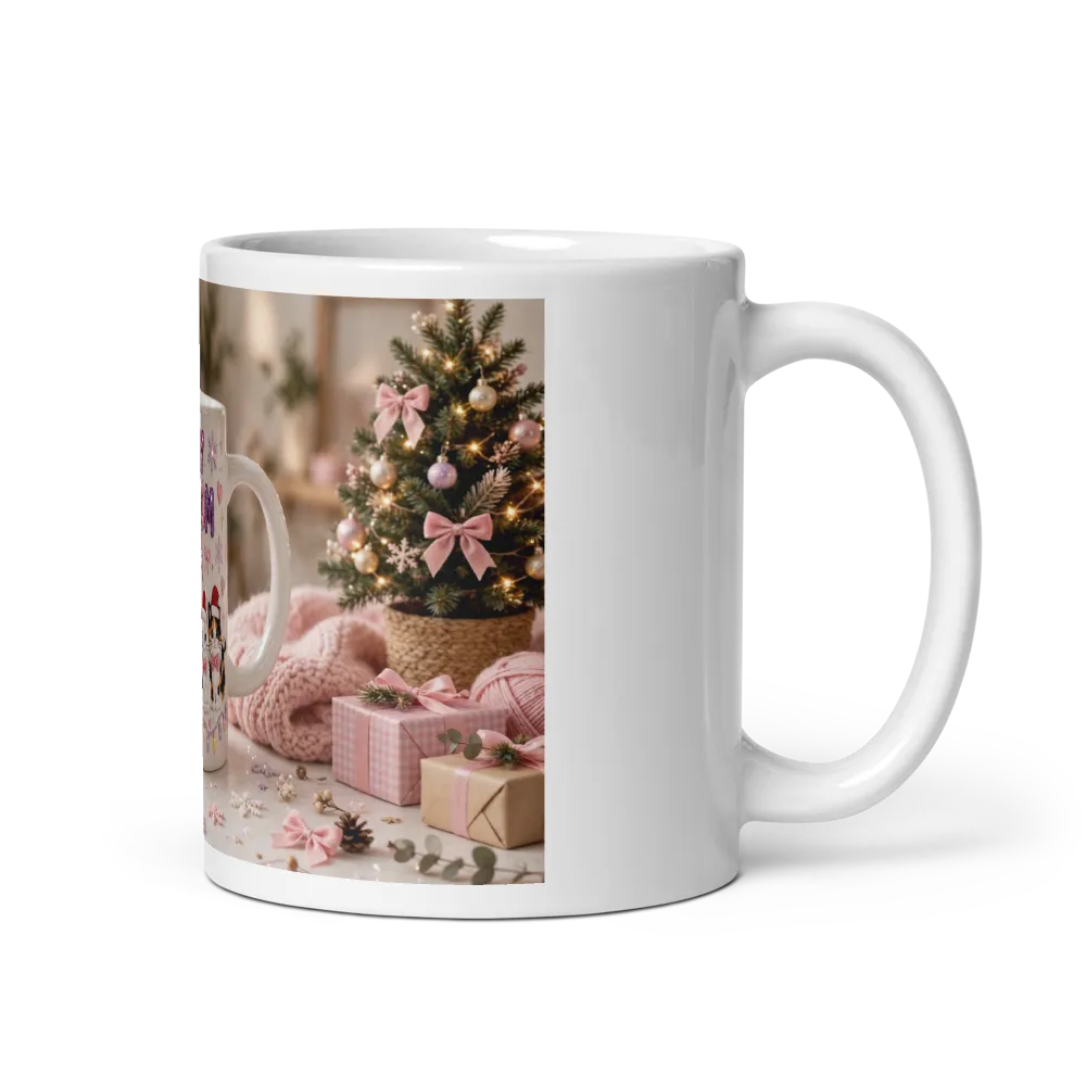 In My Cat Mom Era Mug - 5 Cats Christmas Mug thumbnail 2