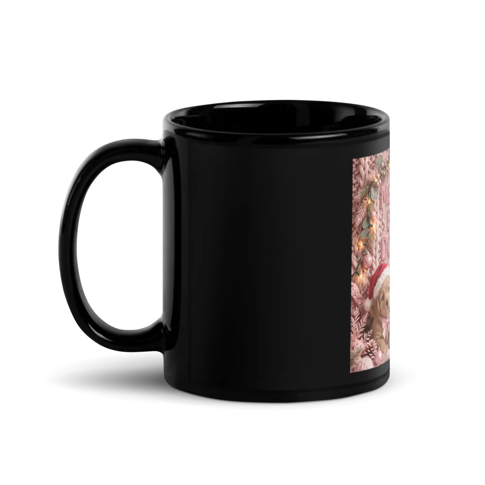 Merry And Bright Dog Mom Mug-Christmas Dog Mom Mug thumbnail 2