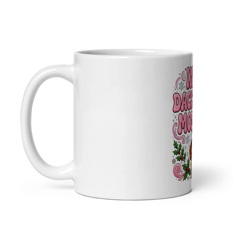 Dachshund Mom Era Mug Christmas Weenie Dog Mugs  thumbnail 3