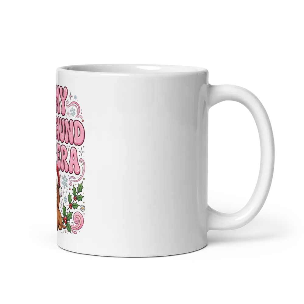 Dachshund Mom Era Mug Christmas Weenie Dog Mugs  thumbnail 2