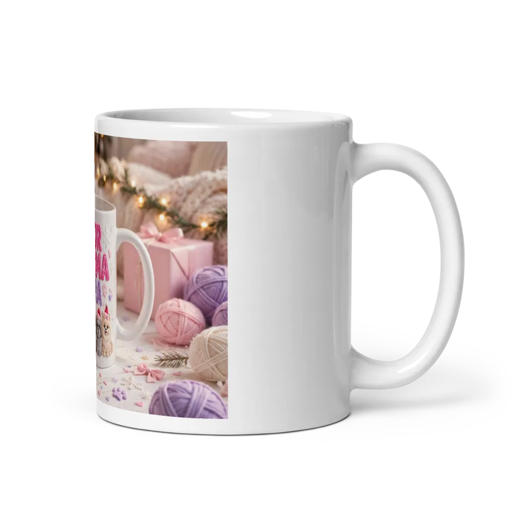 Fur Mama Era Mug -Christmas Dog Mom Gift  thumbnail 2