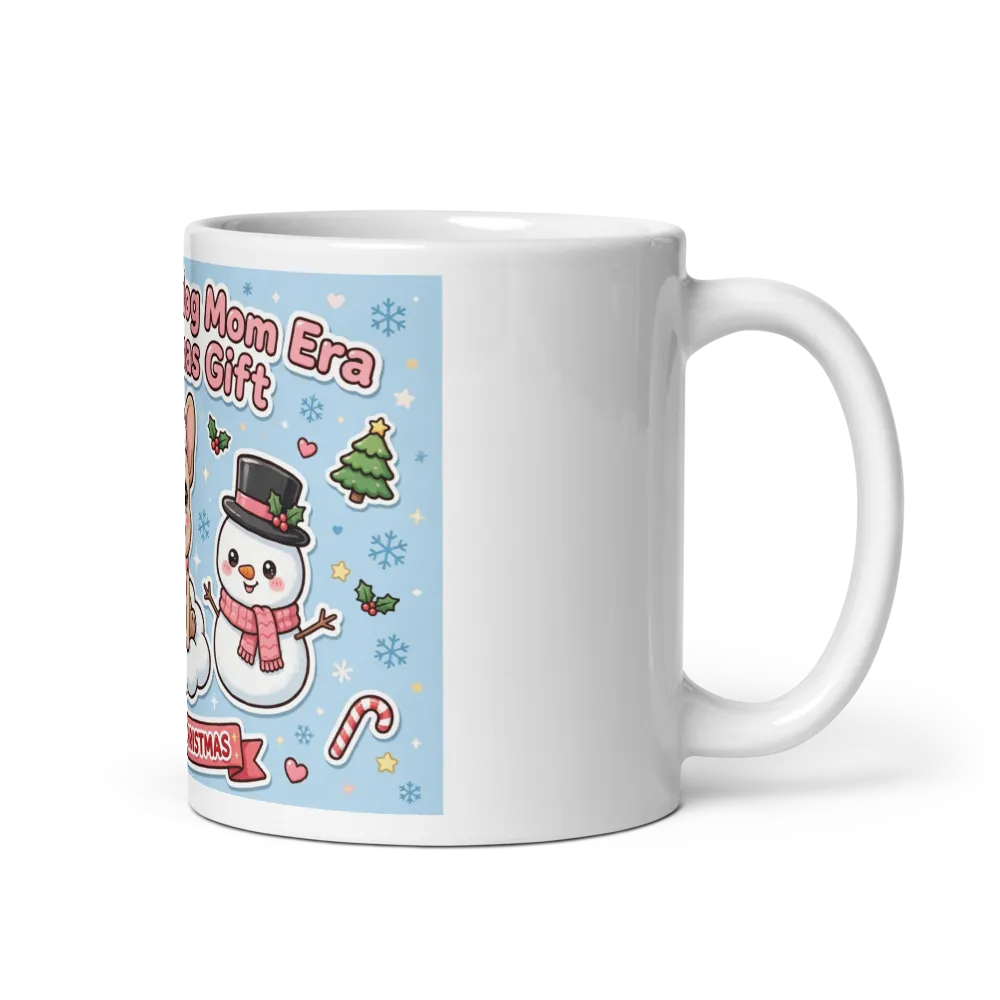 French Bulldog Mom Era Christmas Gift Mug thumbnail 2