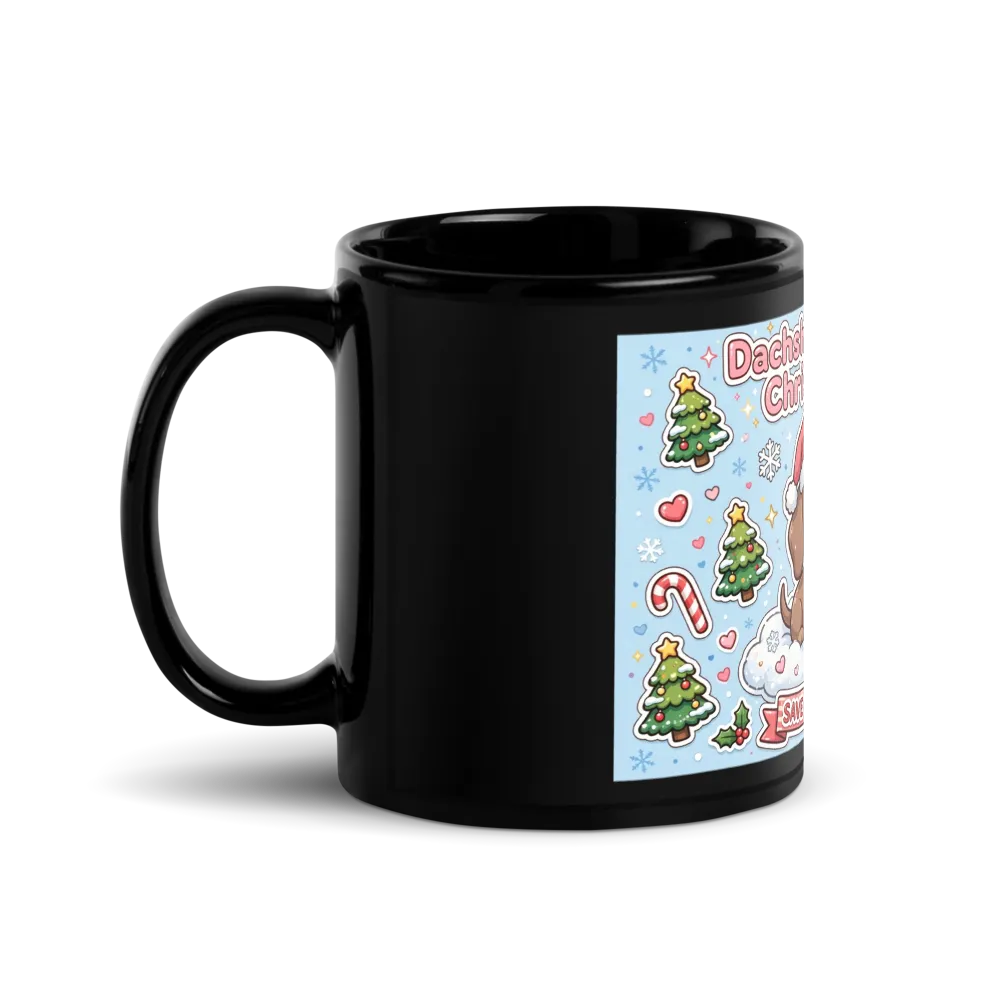 Dachshund Mom Era Christmas Gift Mug thumbnail 2