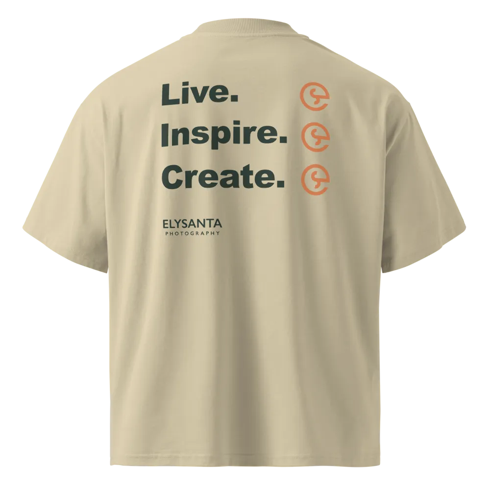 Camiseta · Live. Inspire. Create. thumbnail 4