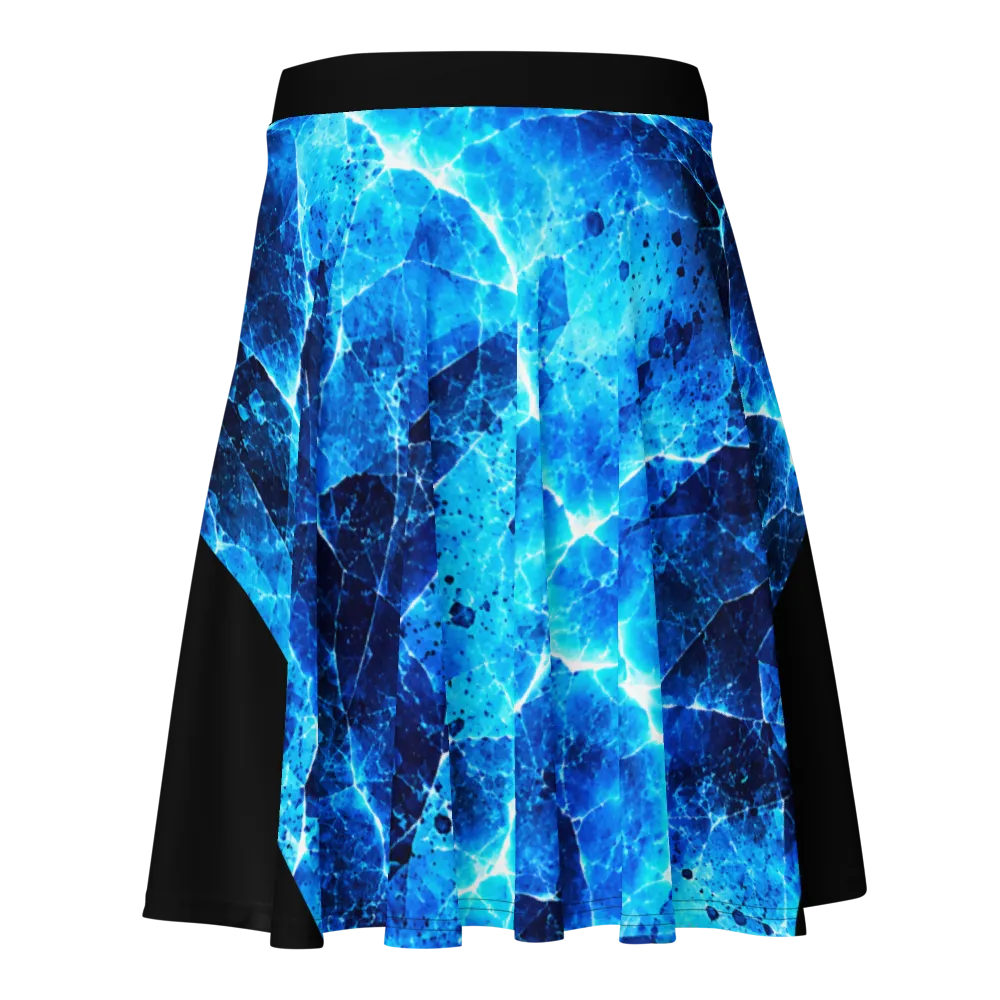 Naughty or Nice Print Skater Skirt thumbnail 2