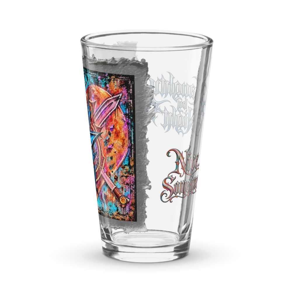 Naughty or Nice Pint Glass  thumbnail 4