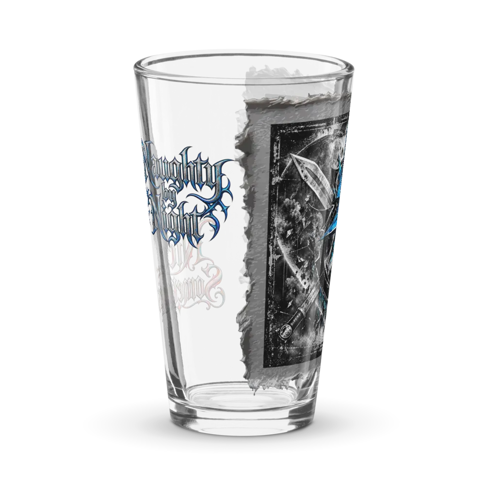 Naughty or Nice Pint Glass  thumbnail 3