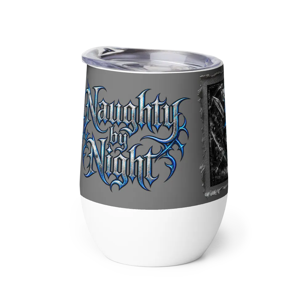 Naughty or Nice Wine Tumbler thumbnail 4
