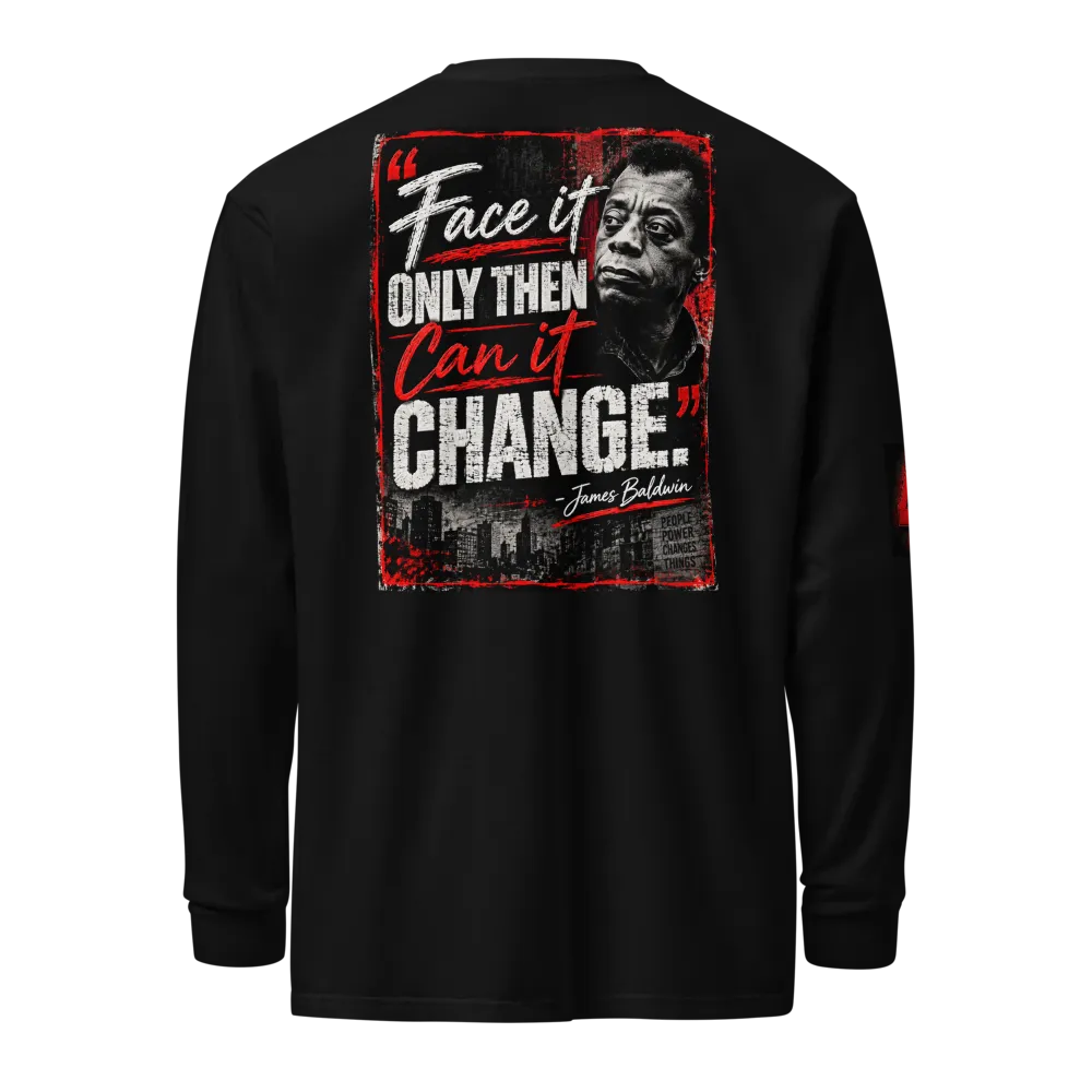 ILC4Y FACE IT. CHANGE IT. — James Baldwin Crewneck thumbnail 2