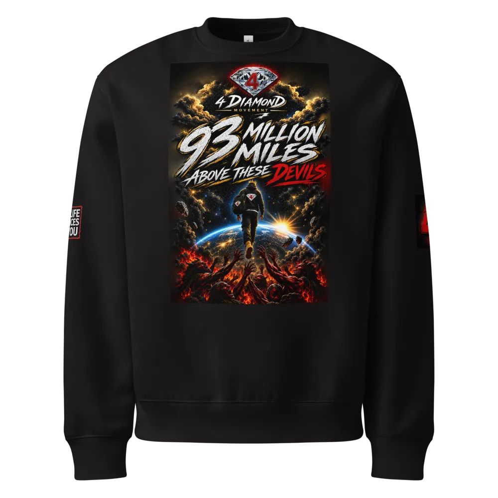 93 Million Miles Above These Devils Streetwear