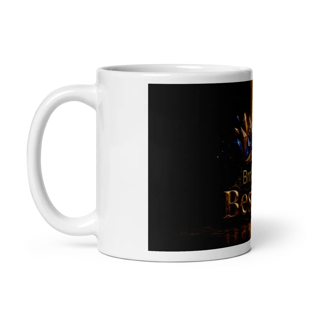 BROKEN TO BESPOKE White Glossy Mug thumbnail 3