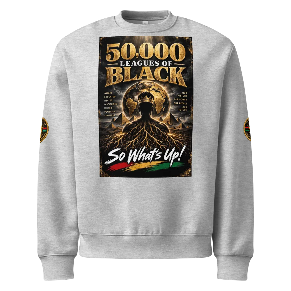 THE BLACK ASCENSION CREWNECK SWEATSHIRT