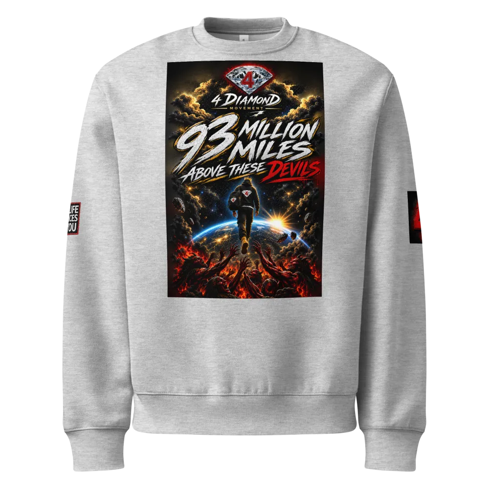 93 Million Miles Above These Devils Streetwear