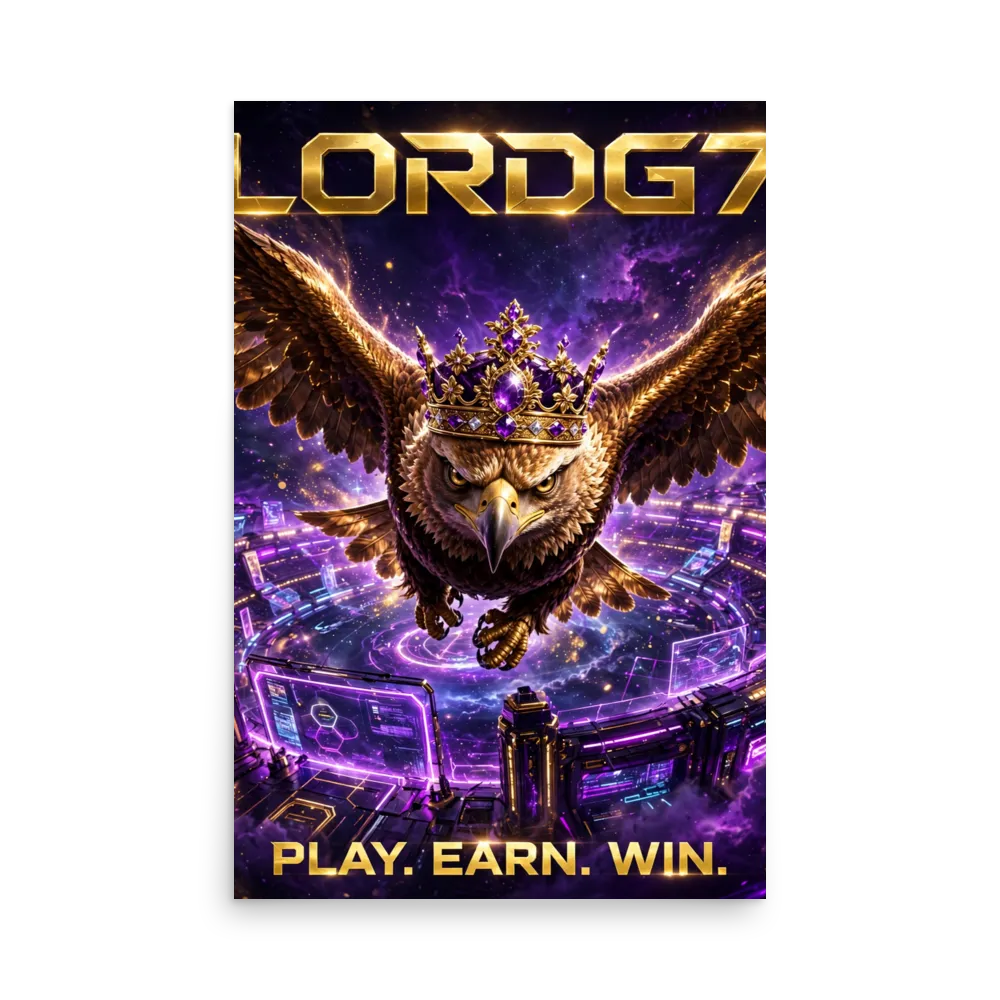 LORDG7 Cosmic Eagle Poster thumbnail 2