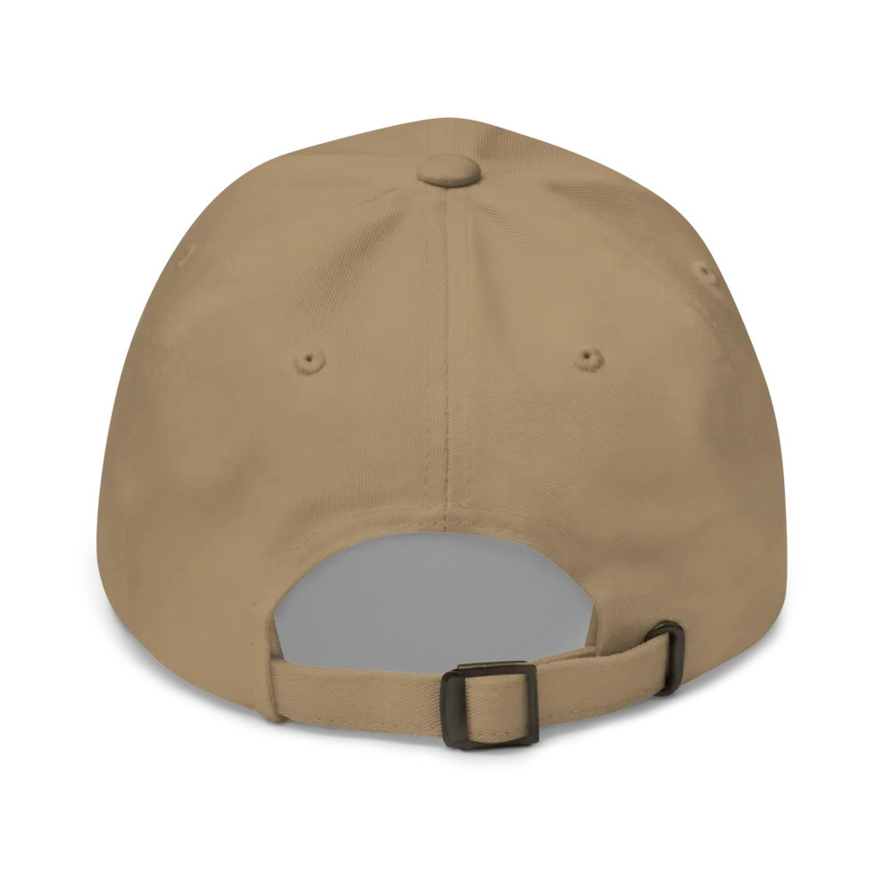 Eagle Classic Dad Hat - Khaki Cotton Baseball Cap thumbnail 6