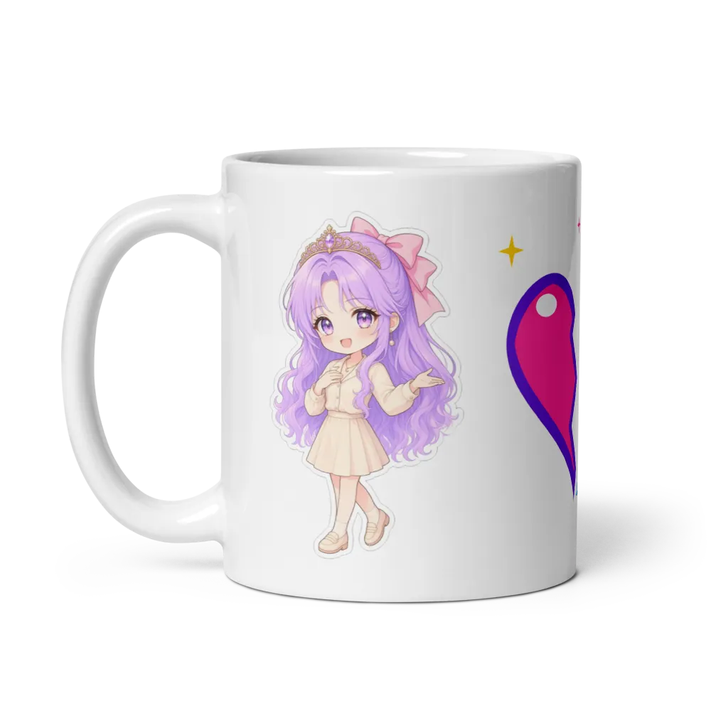 Manifesting Buddies Bestie Mug A, Half Heart thumbnail 3