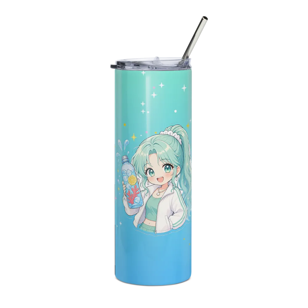 Hydrated & Aligned Manifesting Tumbler 20oz thumbnail 4