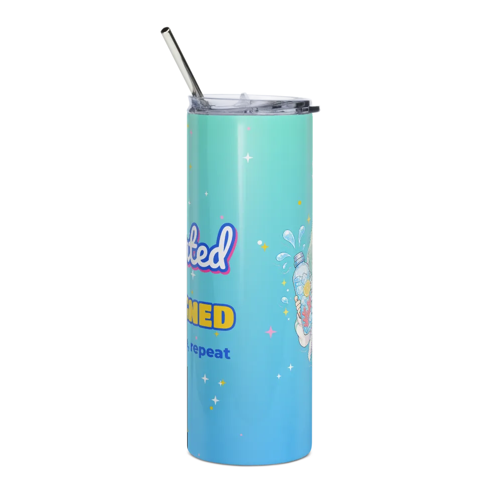 Hydrated & Aligned Manifesting Tumbler 20oz thumbnail 2