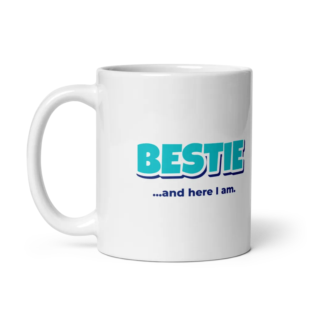 My 11:11 Bestie Mug B, Starry Half Heart thumbnail 3