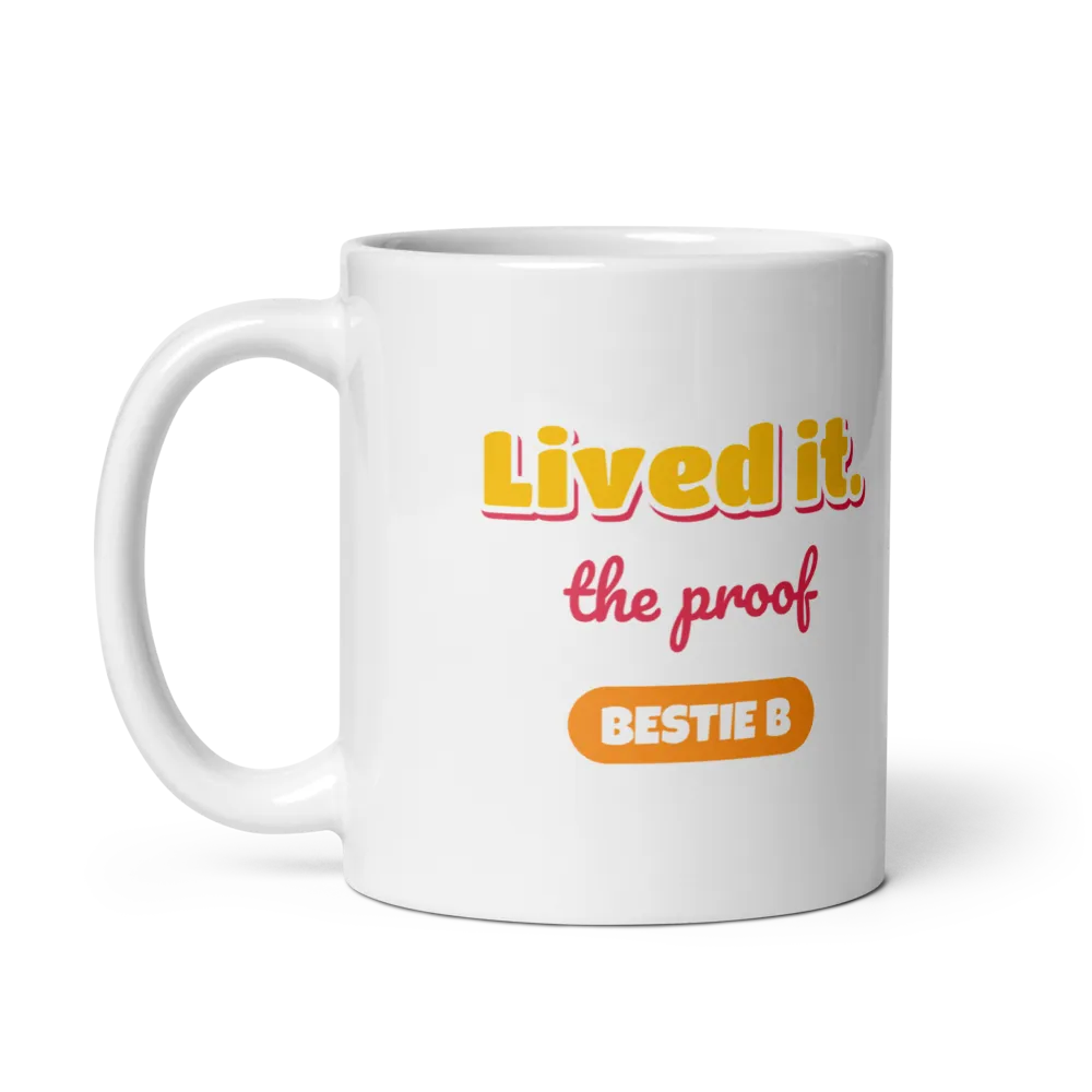 Lived It Bestie Mug B, Matching Half Heart thumbnail 3