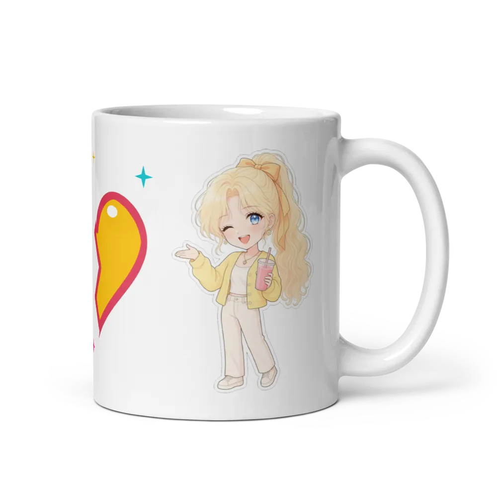 Lived It Bestie Mug B, Matching Half Heart