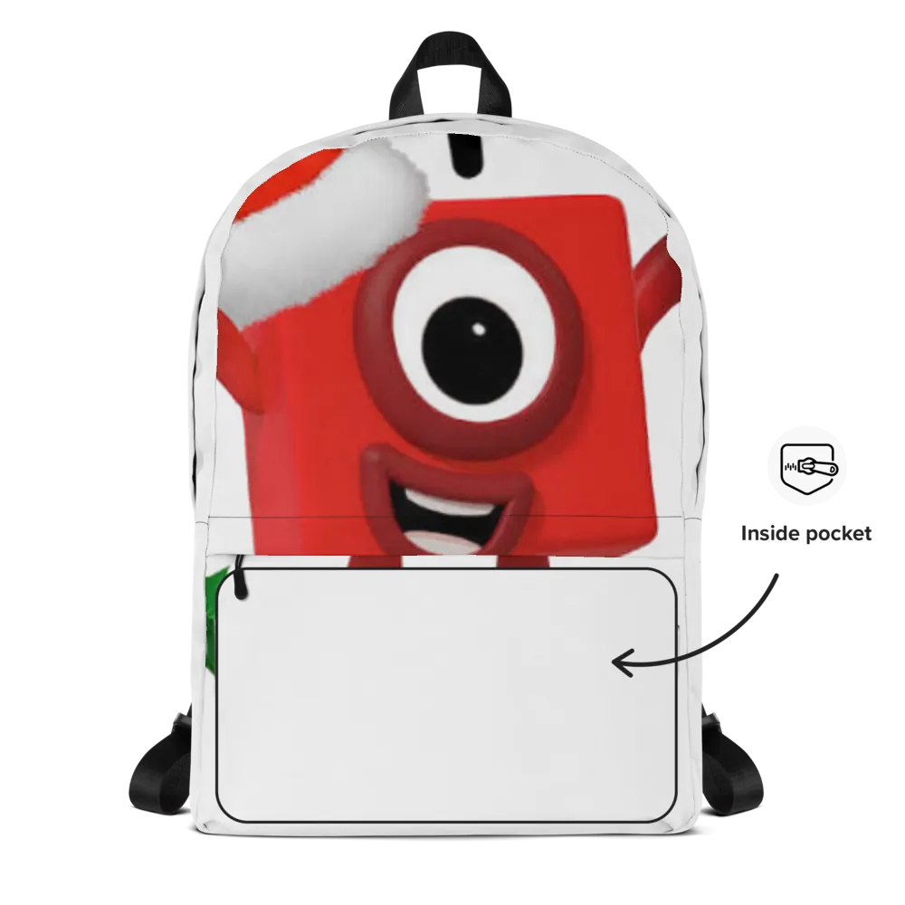 Numberblock One Christmas Backpack thumbnail 2