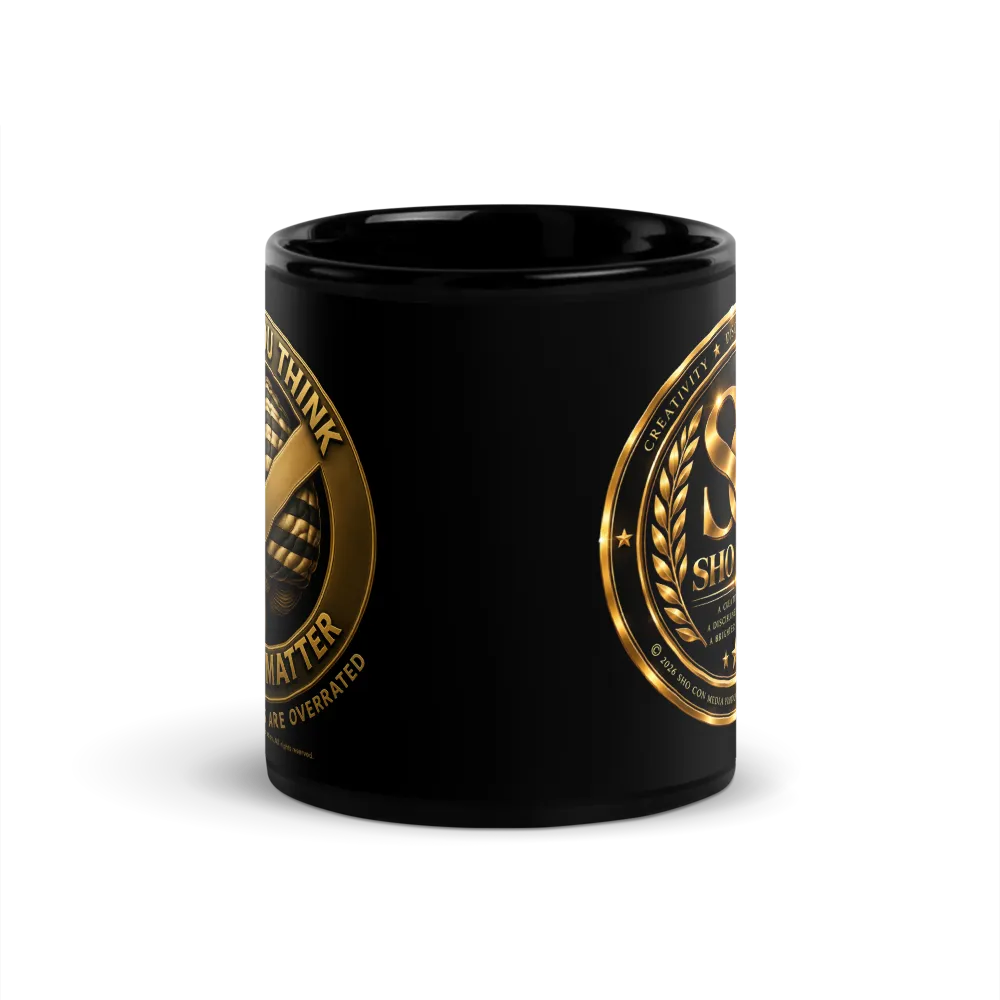 What You Think Doesn't Matter Gold Crest mug thumbnail 2