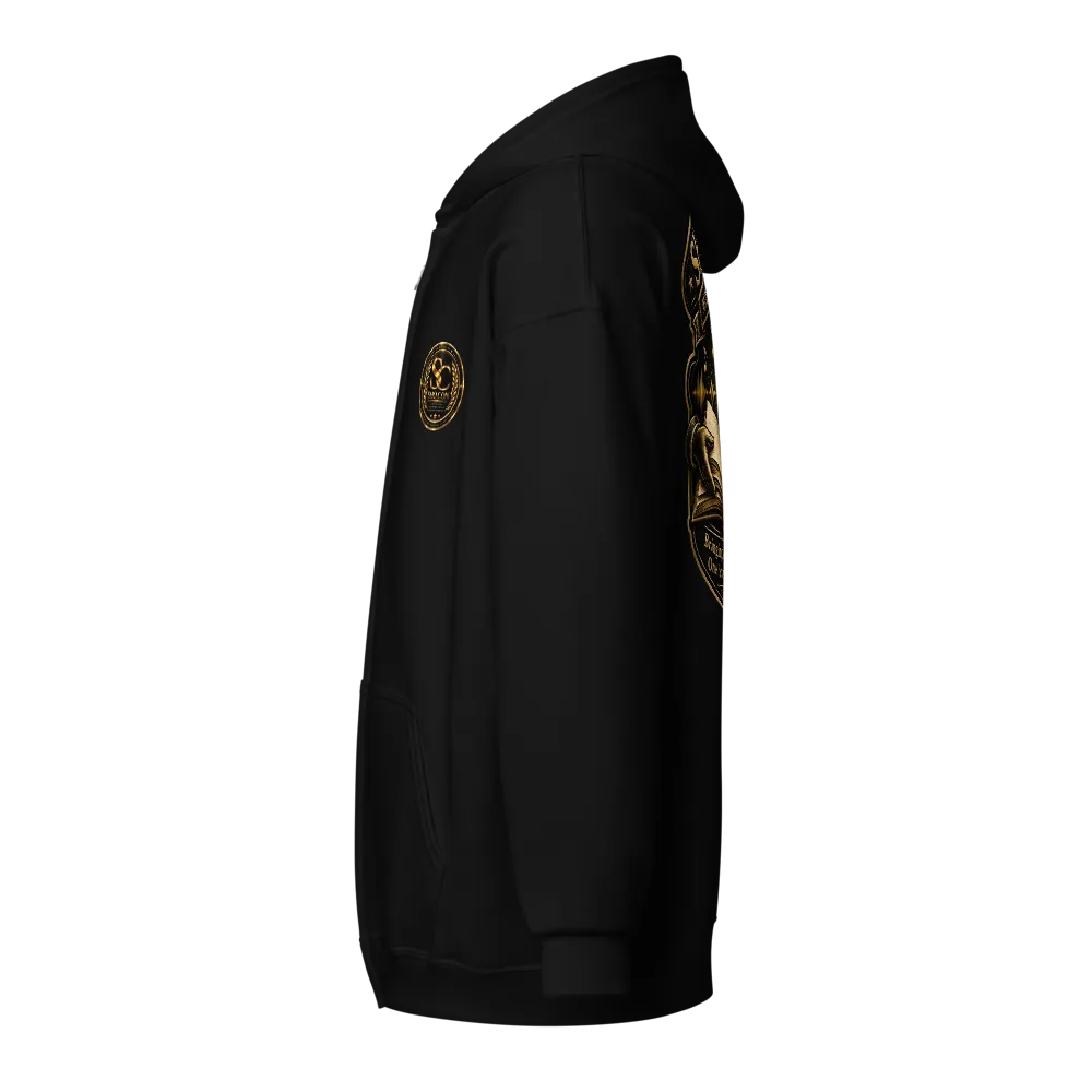 Sho Con Media Productions Shield Zippered Hoodie thumbnail 3
