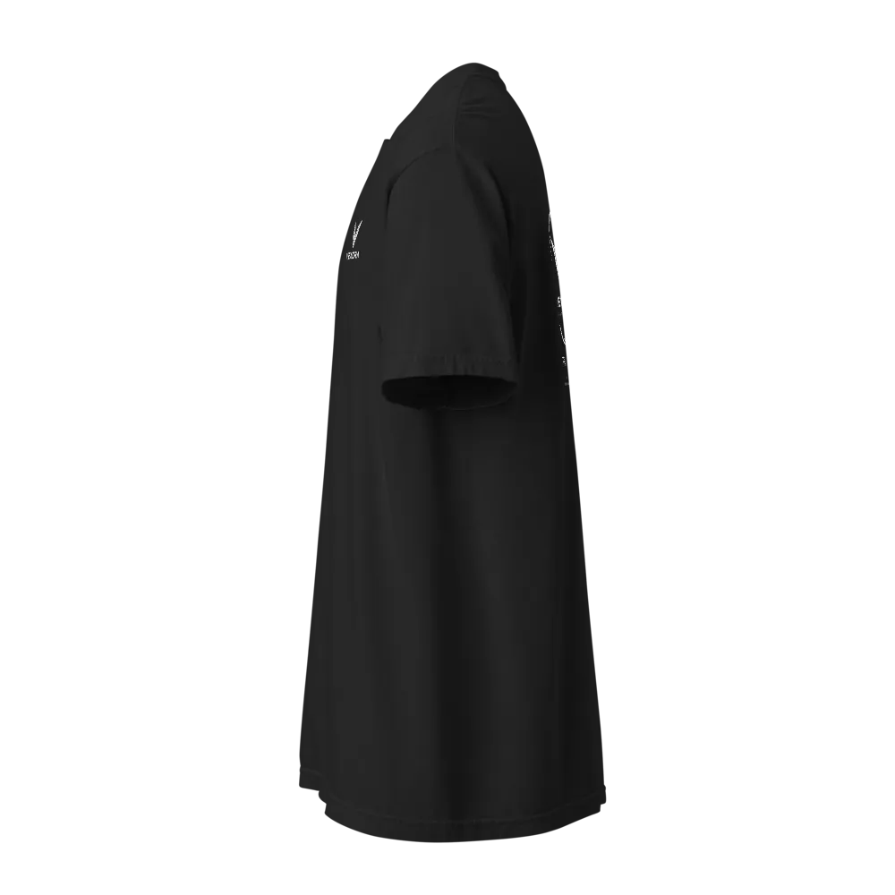 VEXORA Classic Minimalist Heavyweight T-Shirt – Bl thumbnail 3