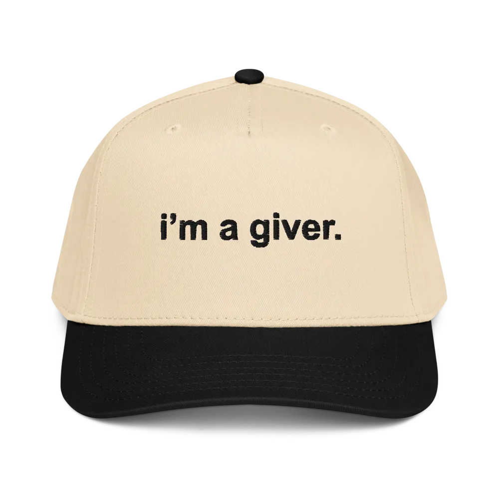 i'm a giver hat