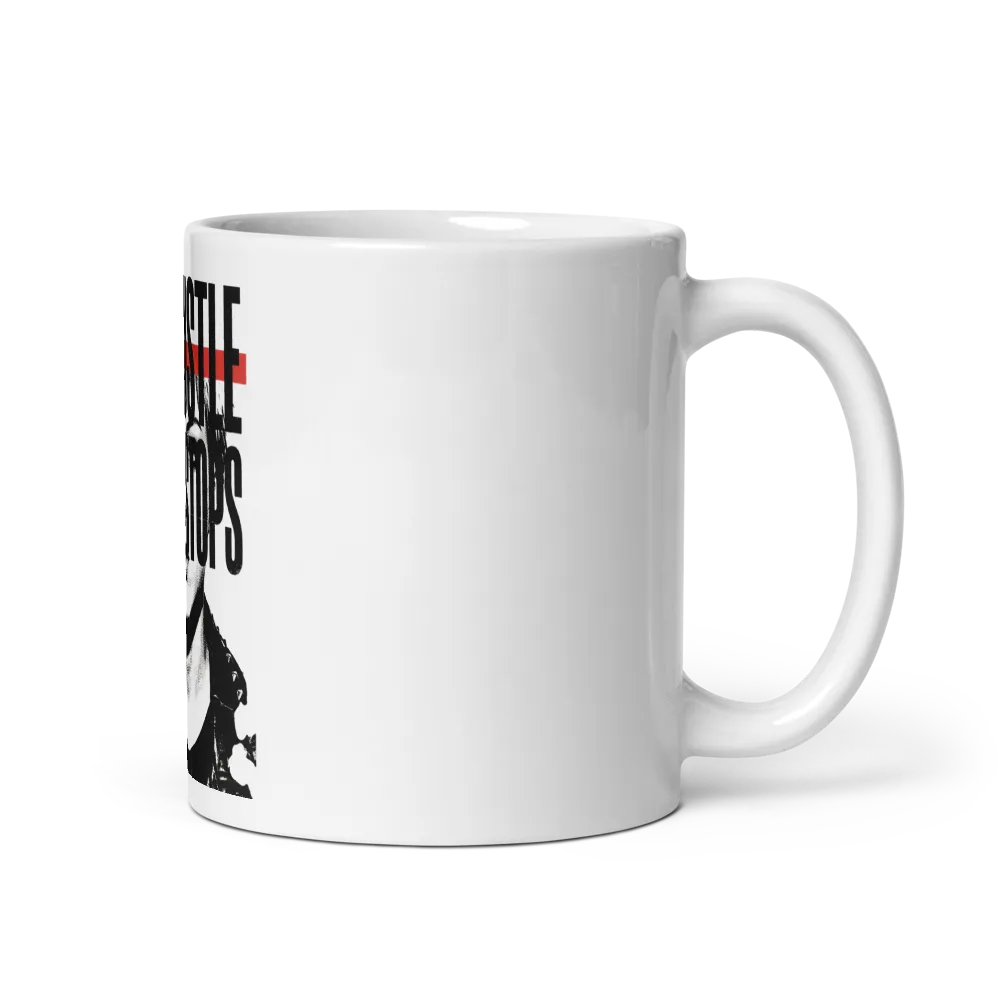 THE HUSTLE NEVER STOP COFFEE MUG thumbnail 2