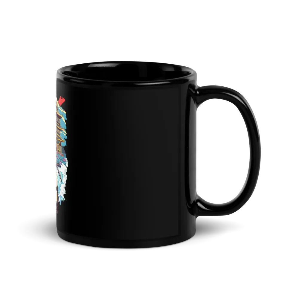 Sexy Japanese Ninja COFFEE MUG thumbnail 3