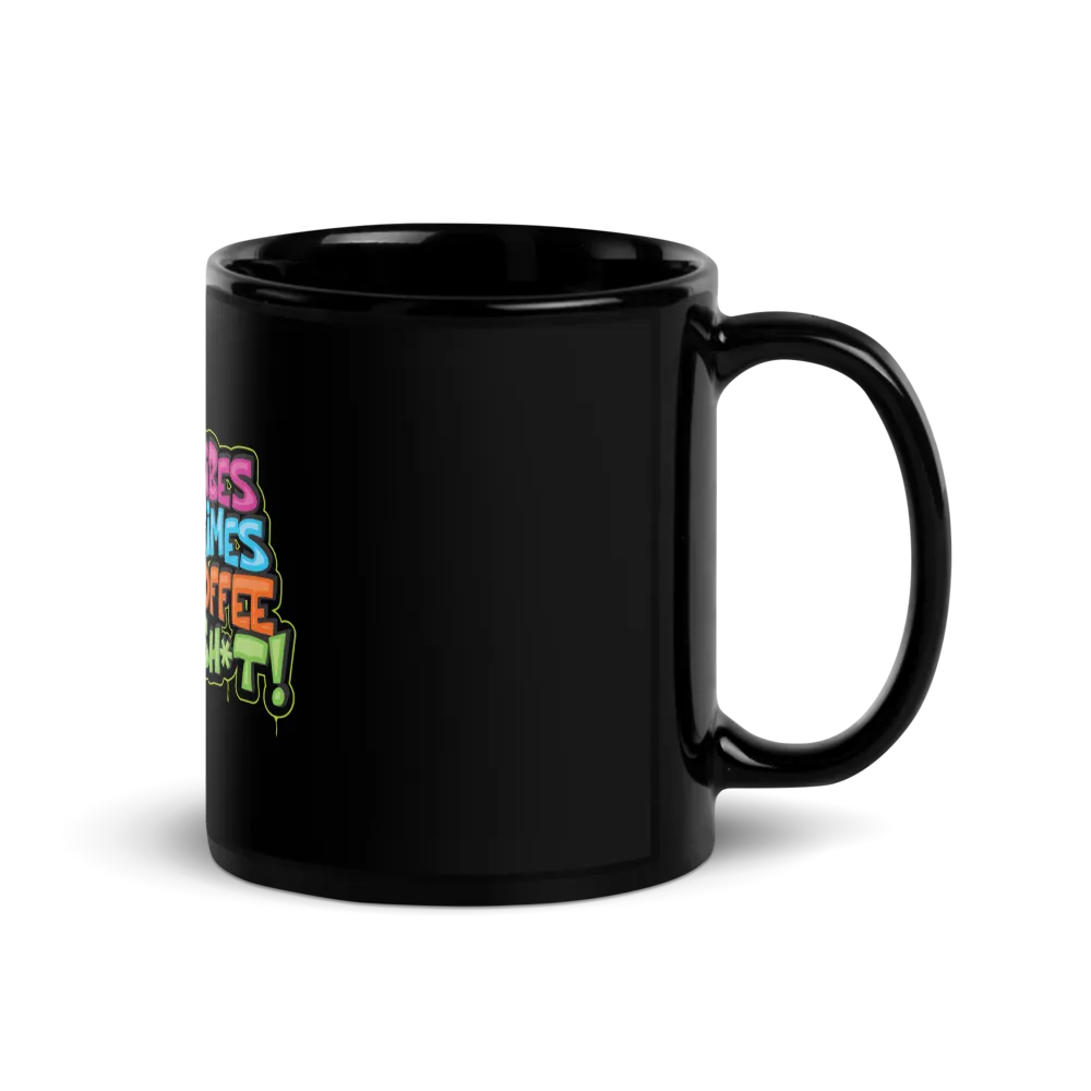 GOOD VIBES, GOOD TIMES, GOOD COFFEE, NO BULL MUG 2 thumbnail 3