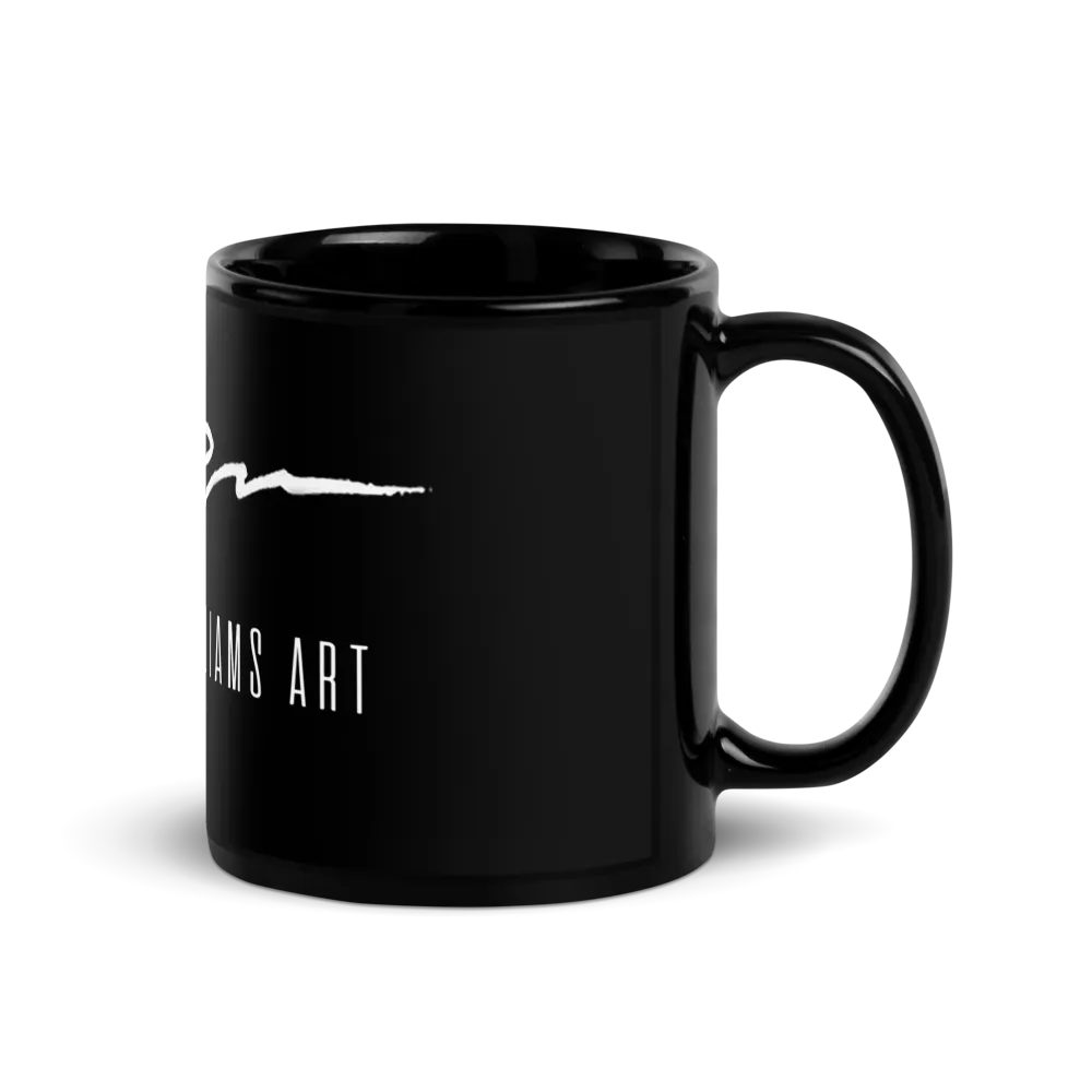 WWA Classic Label Black Mug thumbnail 3