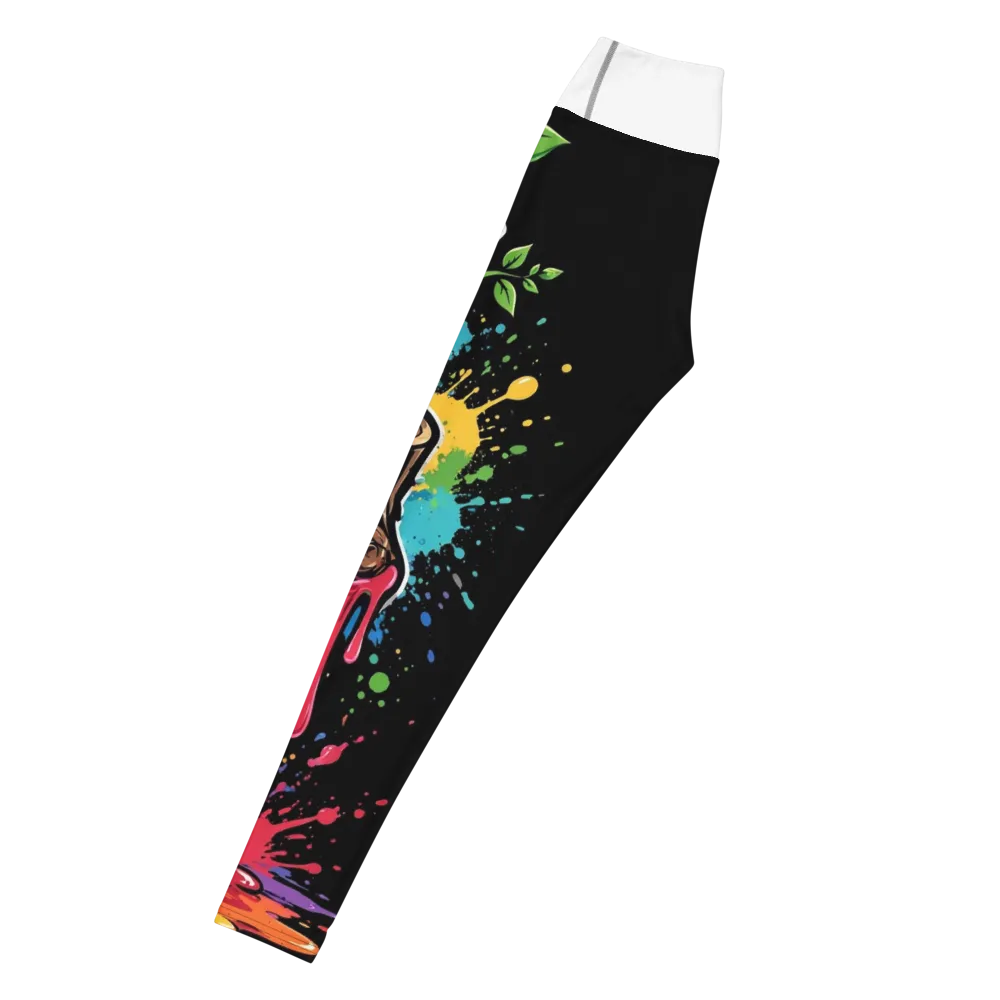 Stumpybudz Drippy Paint Leggings thumbnail 3