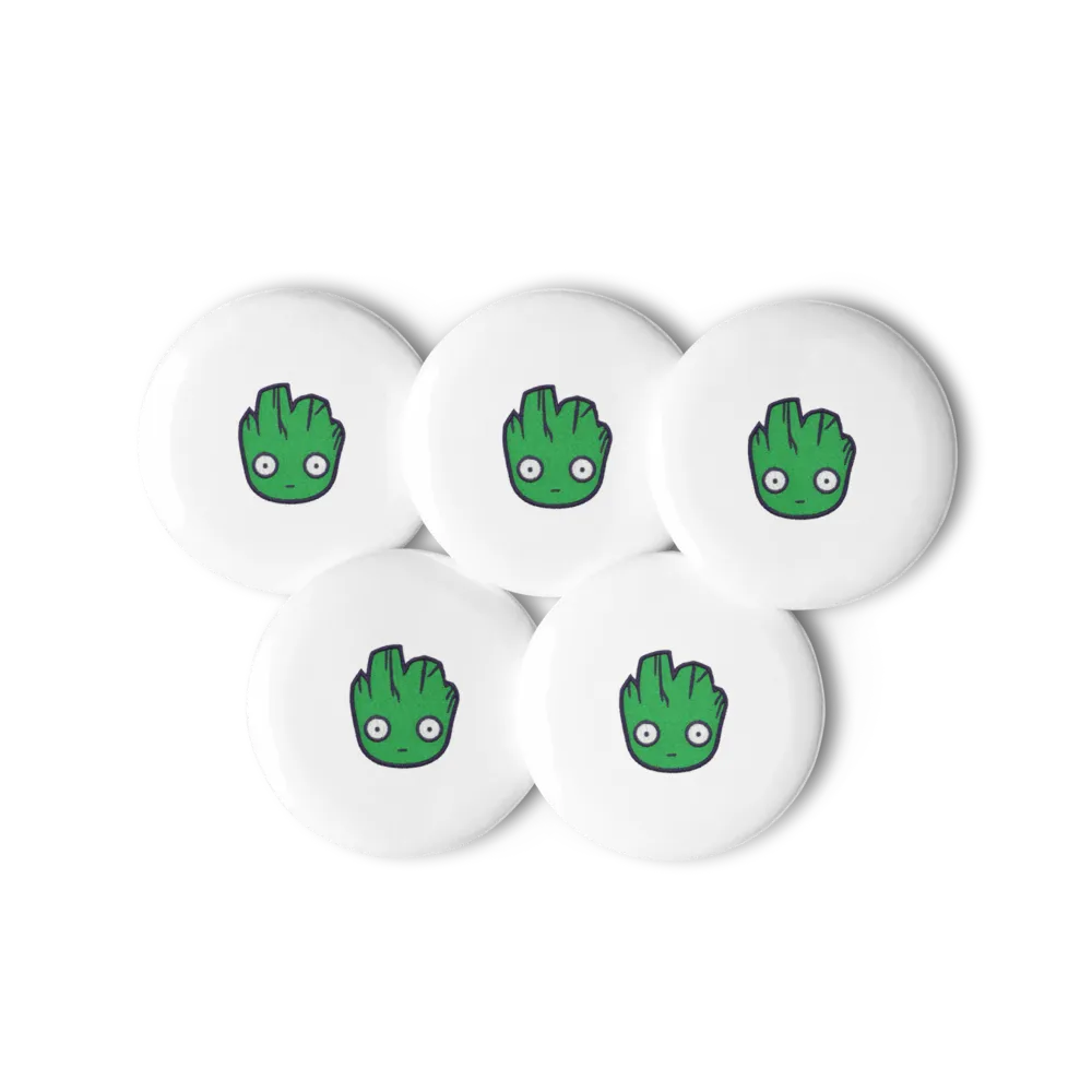 Stumpybudz Logo Pin Buttons thumbnail 2
