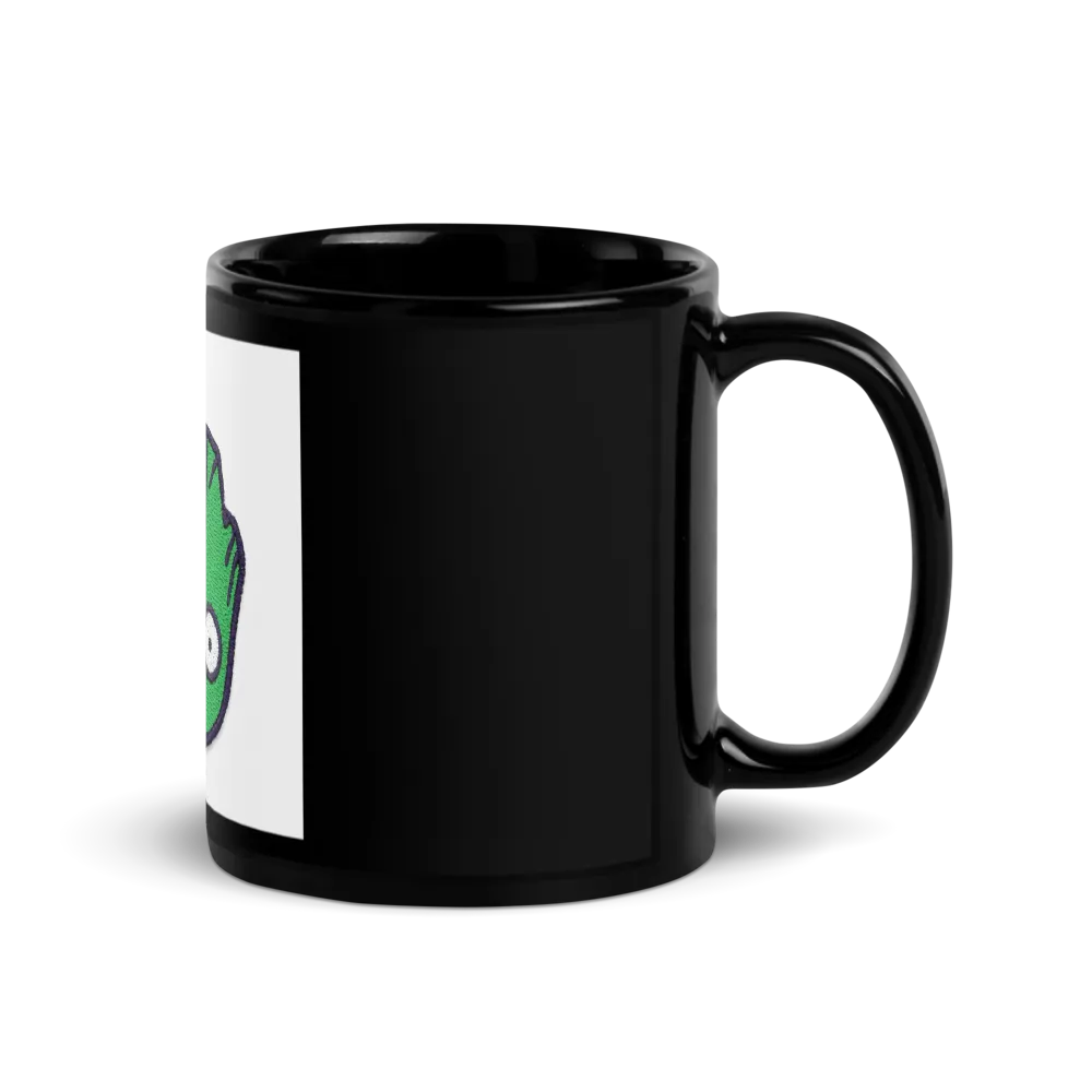 Stumpybudz Logo Mug Black thumbnail 3
