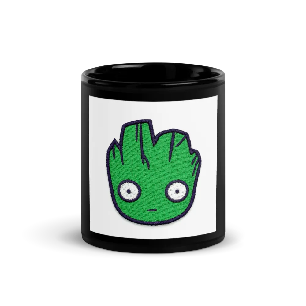 Stumpybudz Logo Mug Black thumbnail 2