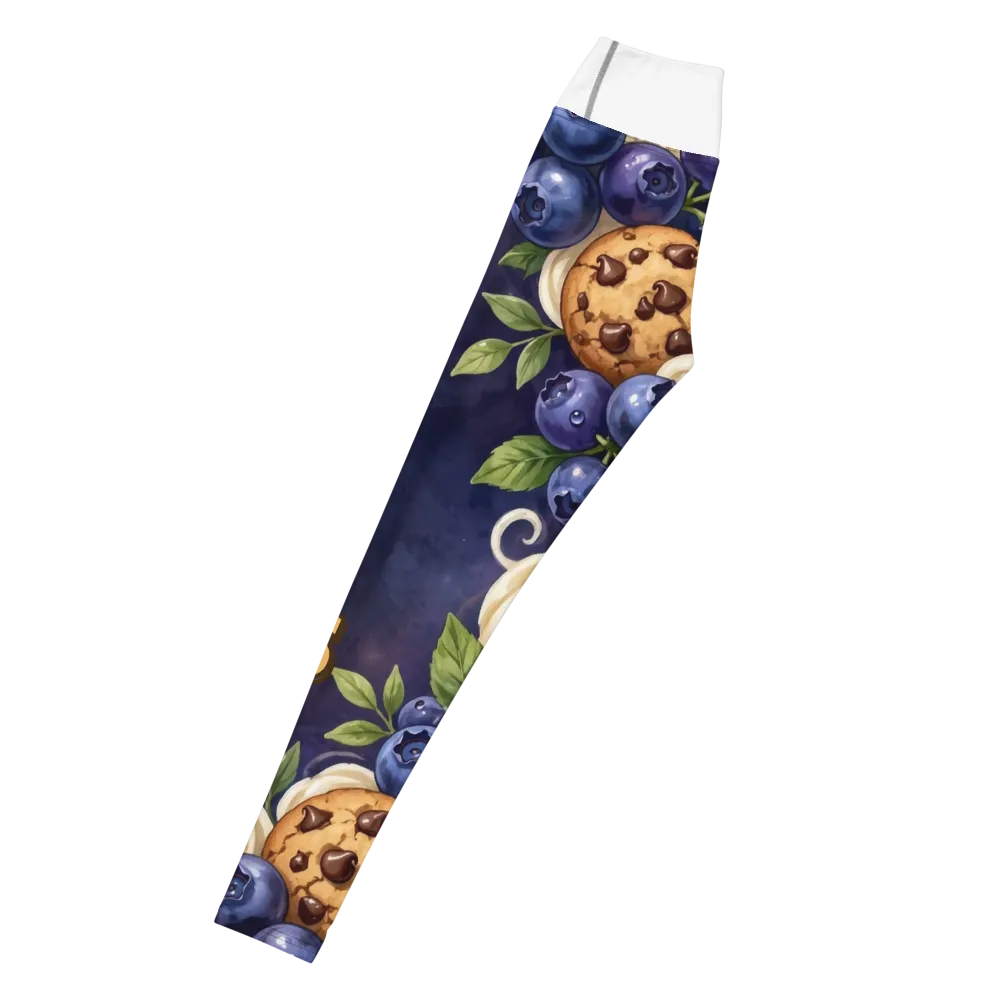 Stumpybudz Blue Cookies Leggings thumbnail 3