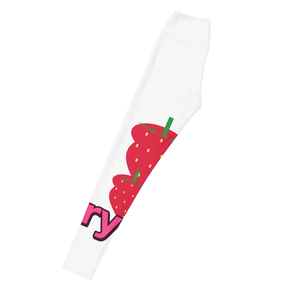 Stumpybudz Strawberry Cough Yoga Leggings thumbnail 3