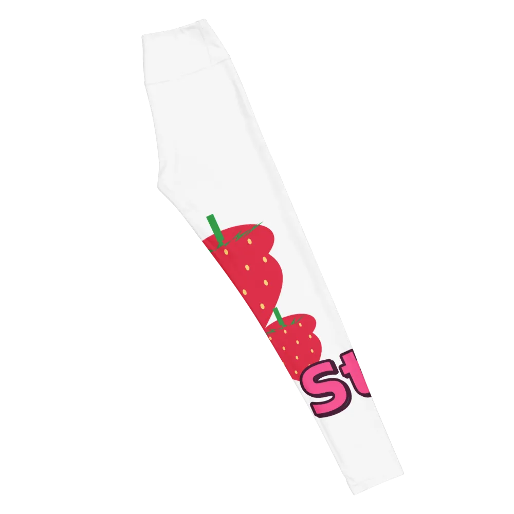 Stumpybudz Strawberry Cough Yoga Leggings thumbnail 4