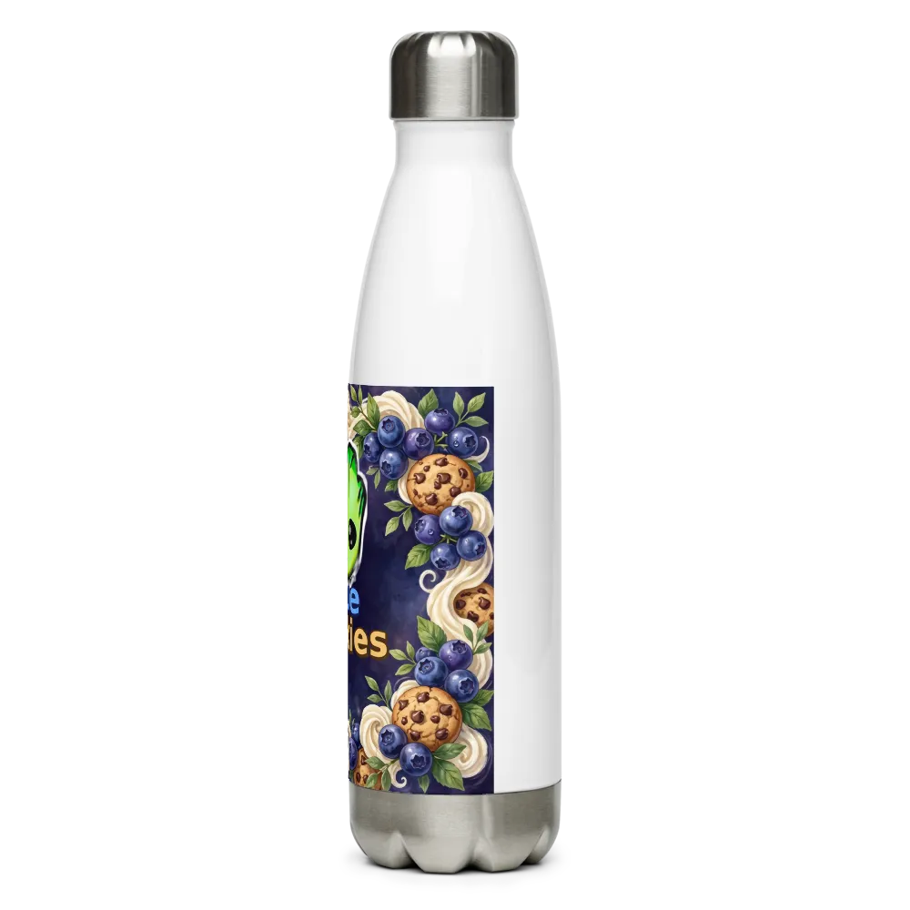 Stumpybudz Blue Cookies Water Bottle thumbnail 3