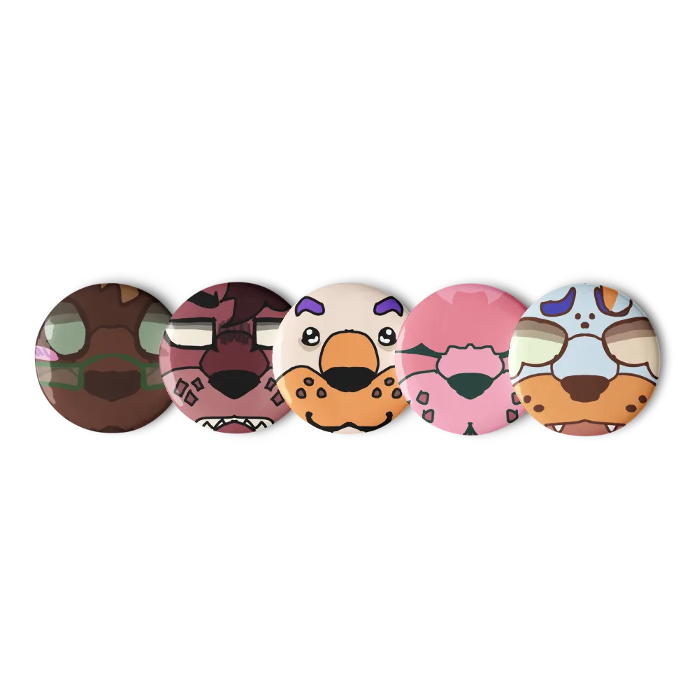 Mocha's Cafe Pin Set! thumbnail 2