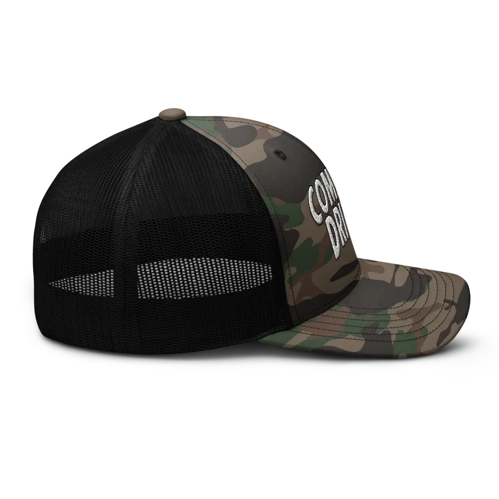 Company Driver Camo Trucker Hat thumbnail 6