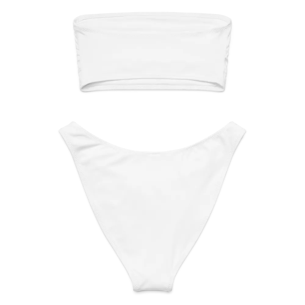All-Over Print Recycled Bandeau Bikini thumbnail 2